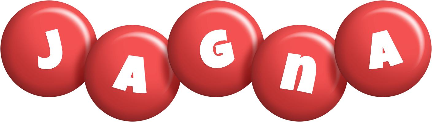 Jagna candy-red logo