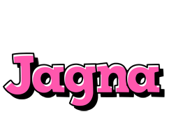 Jagna girlish logo