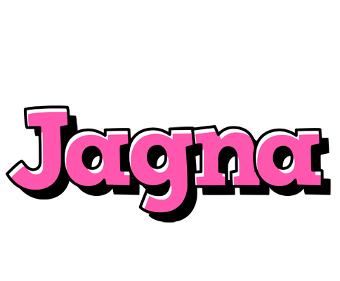 Jagna girlish logo