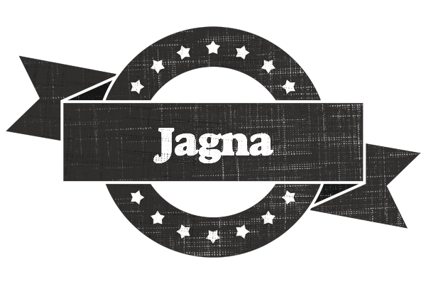 Jagna grunge logo
