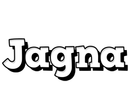 Jagna snowing logo