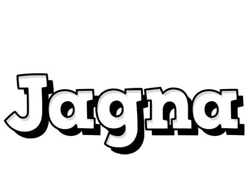 Jagna snowing logo