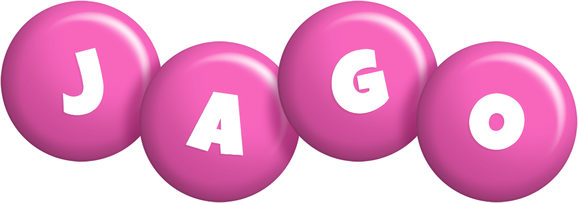 Jago candy-pink logo