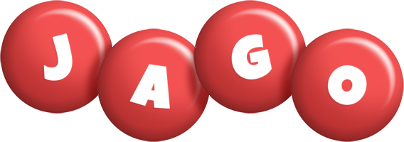 Jago candy-red logo