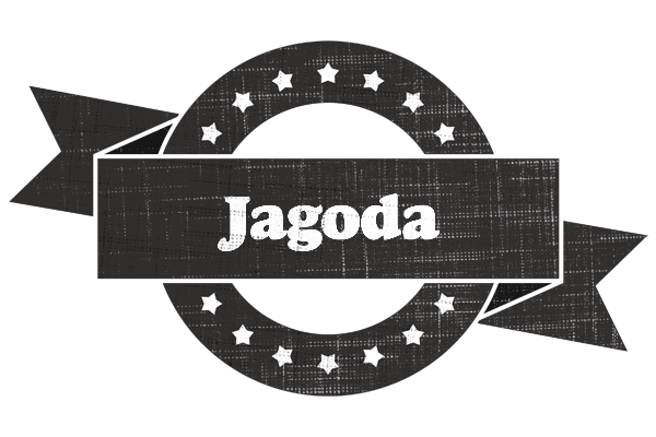 Jagoda grunge logo