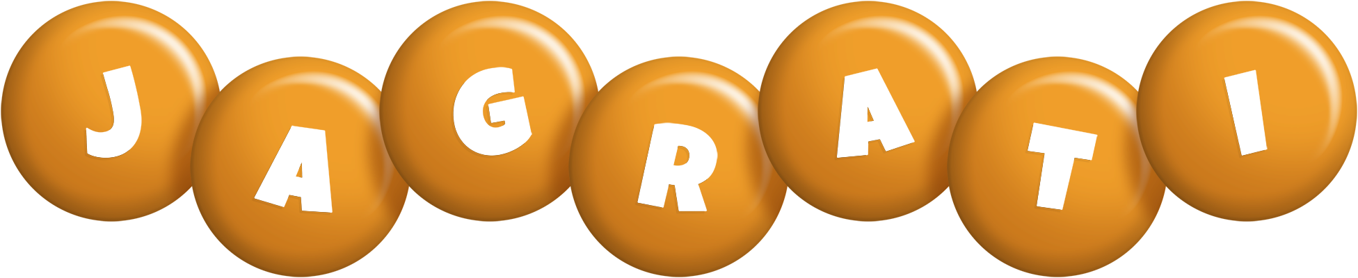 Jagrati candy-orange logo
