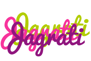 Jagrati flowers logo