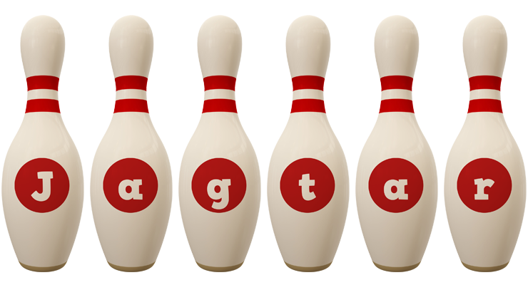 Jagtar bowling-pin logo