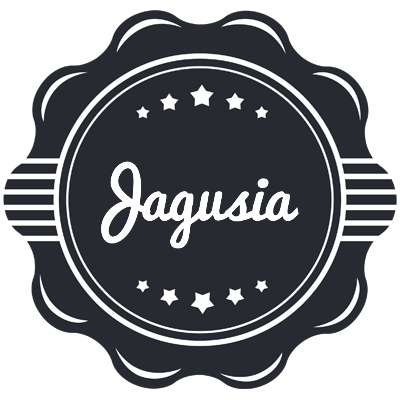 Jagusia badge logo