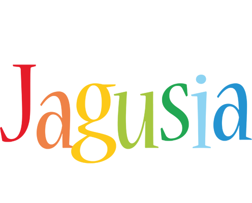 Jagusia birthday logo