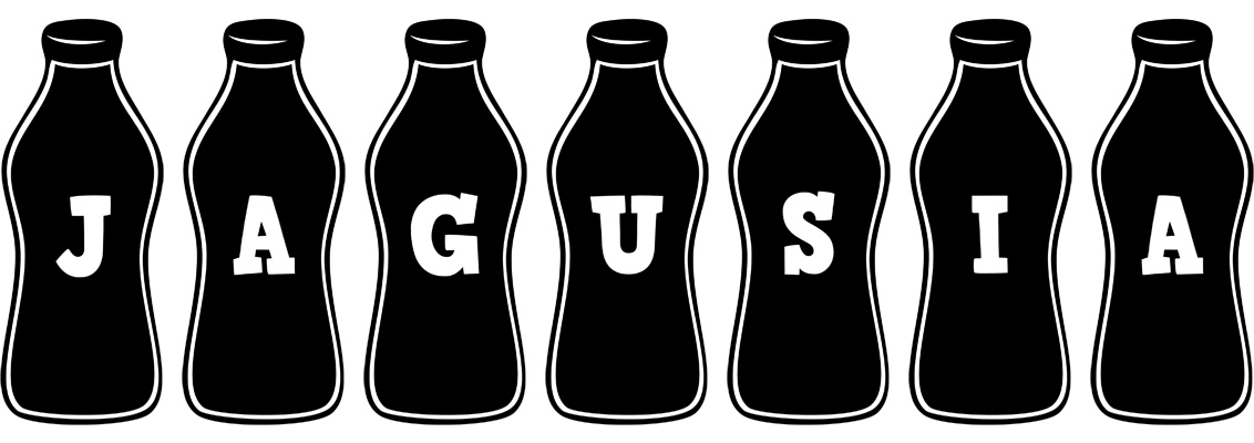Jagusia bottle logo
