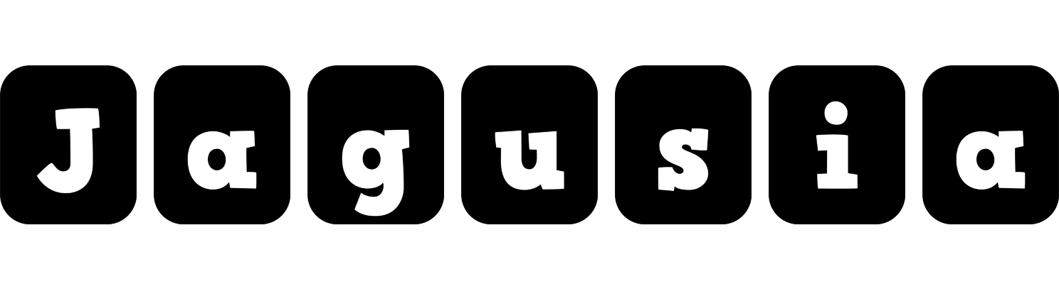 Jagusia box logo