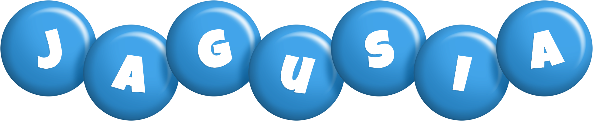 Jagusia candy-blue logo