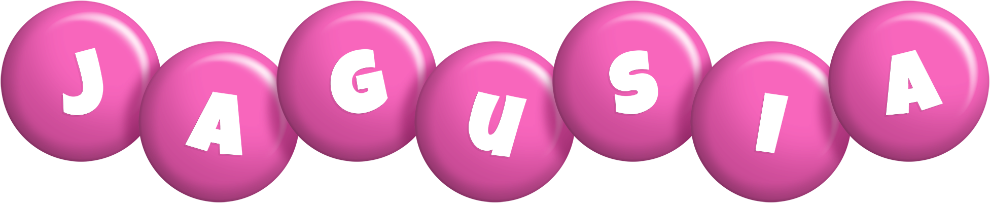 Jagusia candy-pink logo