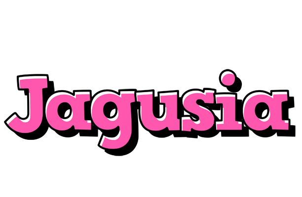 Jagusia girlish logo