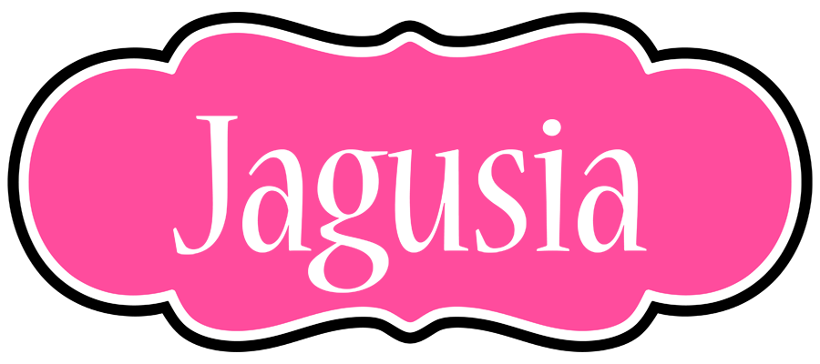 Jagusia invitation logo