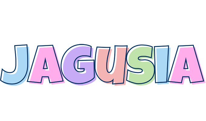 Jagusia pastel logo
