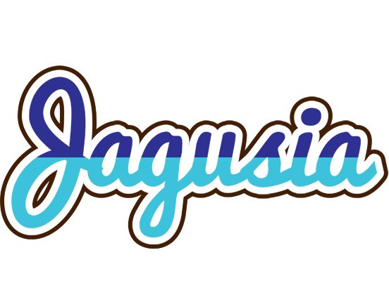 Jagusia raining logo