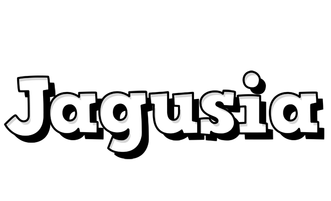 Jagusia snowing logo