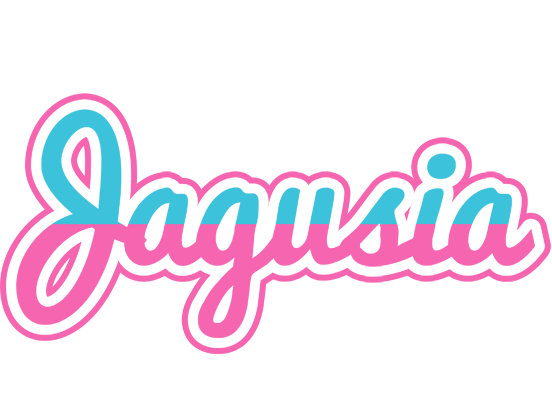 Jagusia woman logo