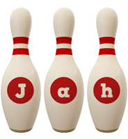 Jah bowling-pin logo