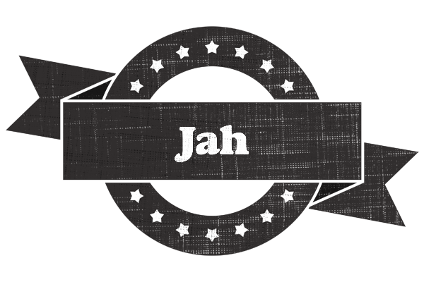 Jah grunge logo