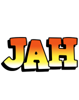 Jah sunset logo