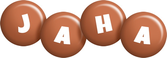 Jaha candy-brown logo