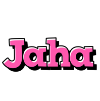 Jaha girlish logo