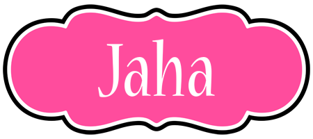 Jaha invitation logo