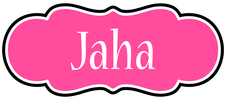 Jaha invitation logo