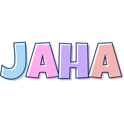 Jaha pastel logo