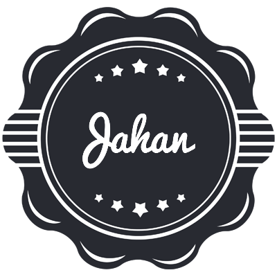 Jahan badge logo