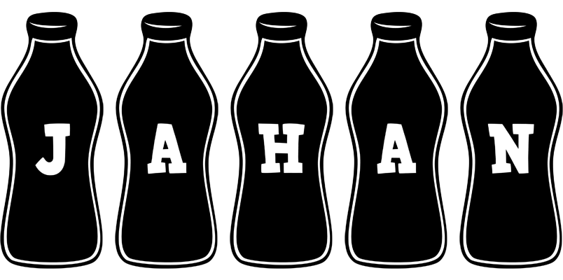 Jahan bottle logo