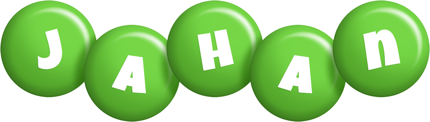 Jahan candy-green logo