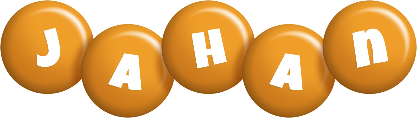 Jahan candy-orange logo