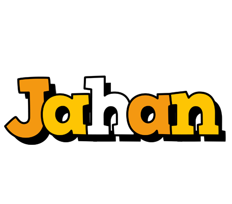 Jahan cartoon logo