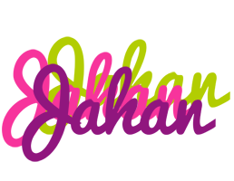 Jahan flowers logo