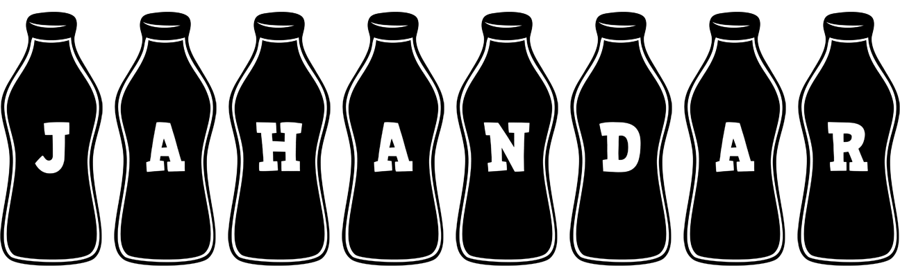 Jahandar bottle logo