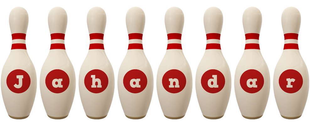 Jahandar bowling-pin logo