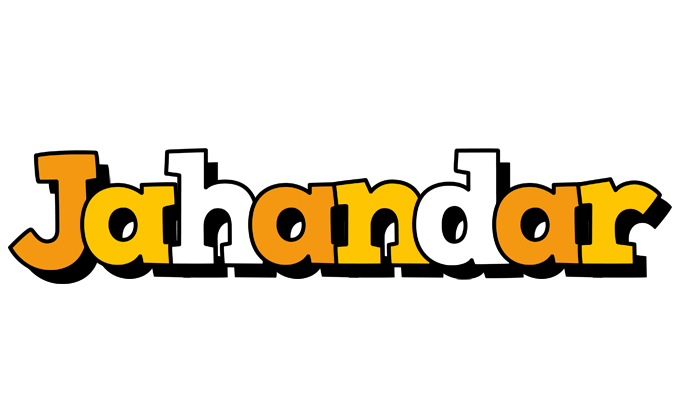 Jahandar cartoon logo