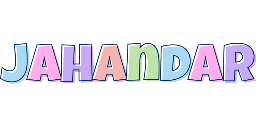 Jahandar pastel logo
