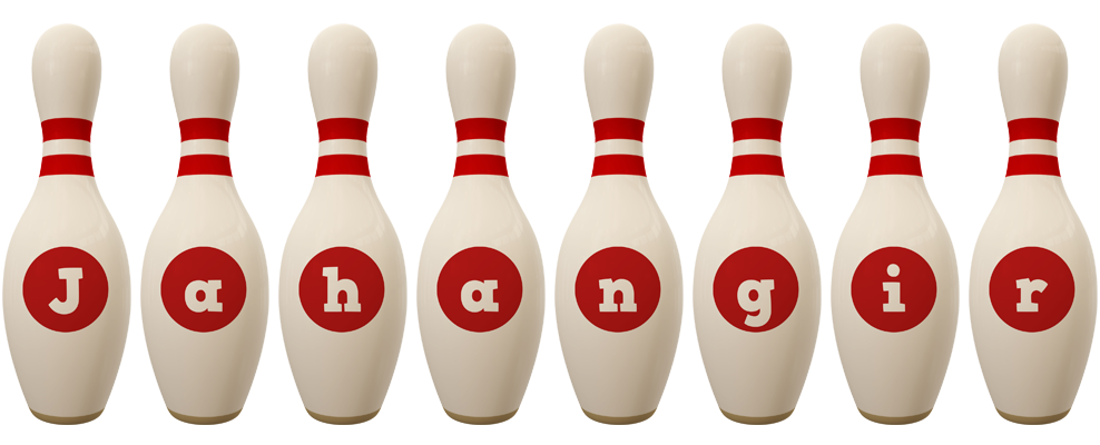 Jahangir bowling-pin logo