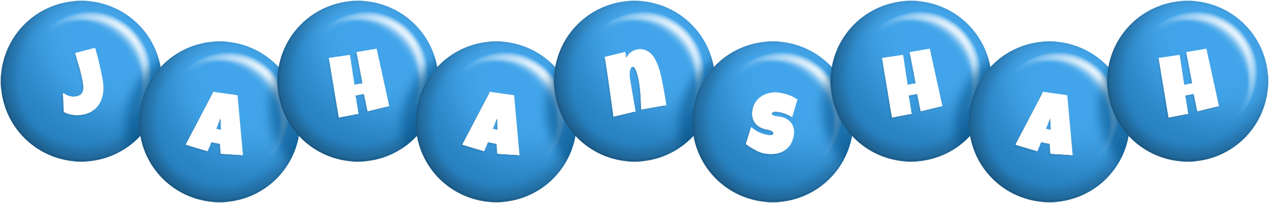 Jahanshah candy-blue logo