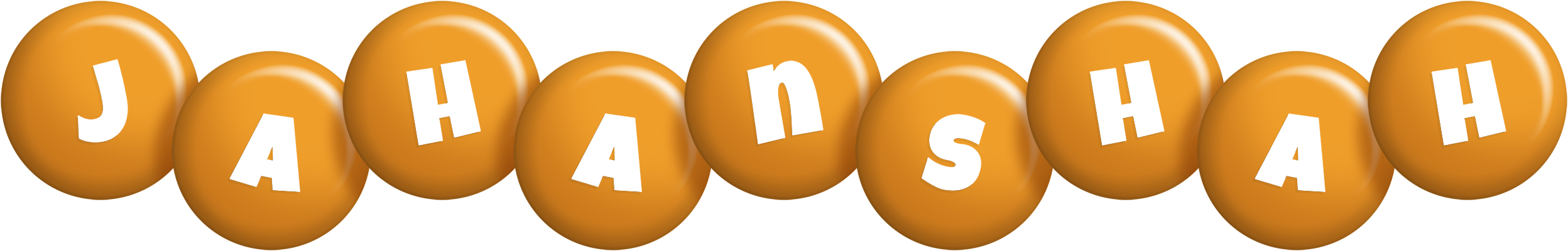 Jahanshah candy-orange logo
