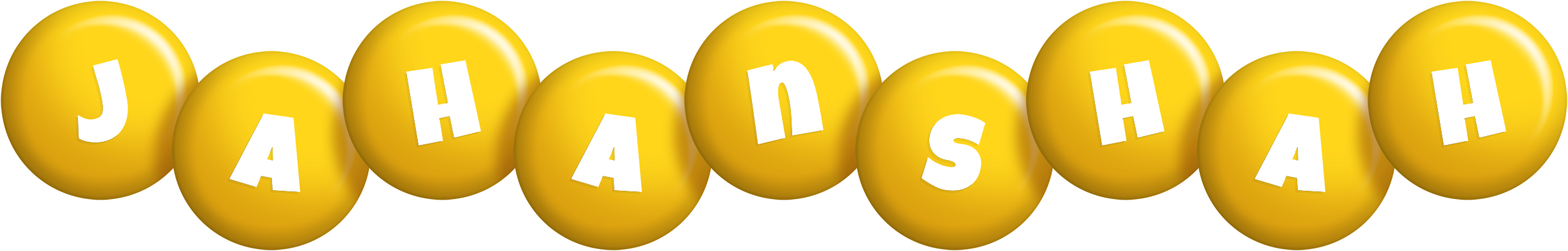 Jahanshah candy-yellow logo