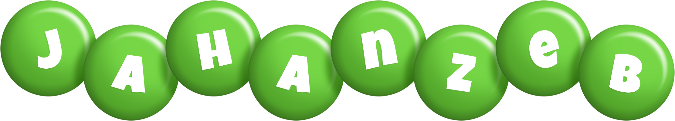 Jahanzeb candy-green logo