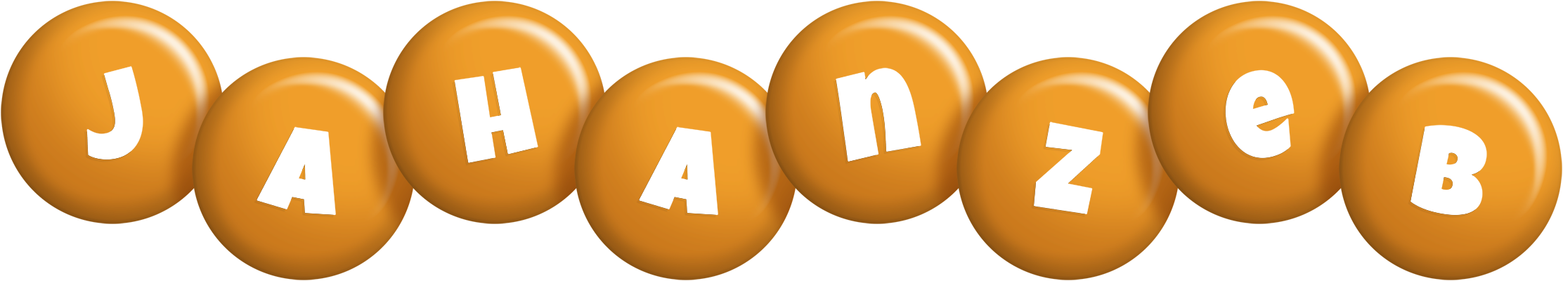 Jahanzeb candy-orange logo