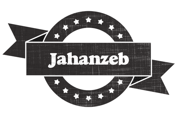 Jahanzeb grunge logo