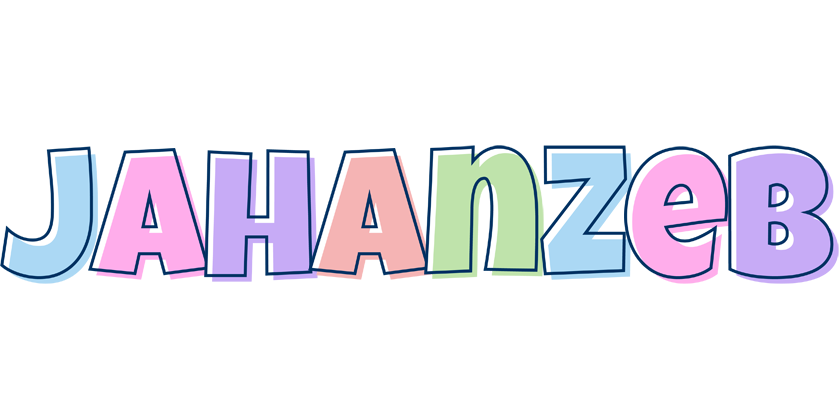 Jahanzeb pastel logo